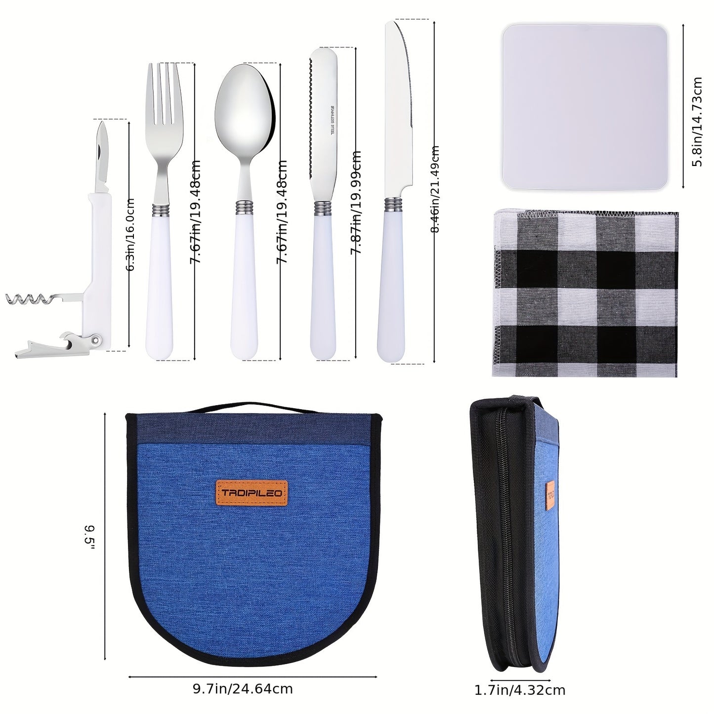 2 Person Camp Silverware Tableware Set Read More.
