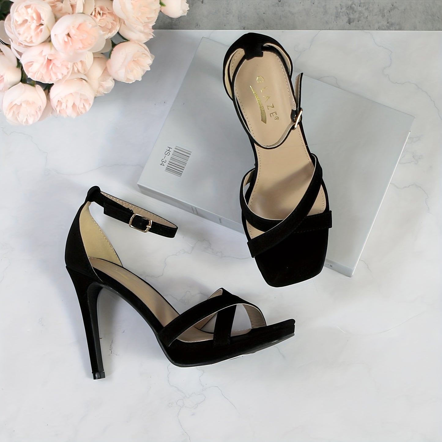 Women's High Heel Stiletto Sandals