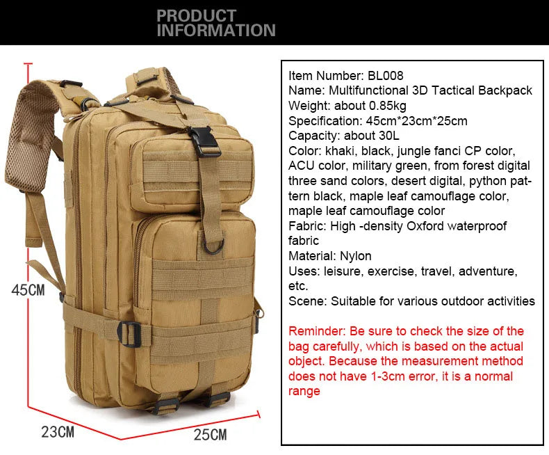 Hiking Backpack