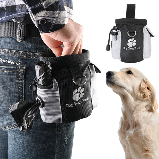 Portable Dog Treat Bag Pouch for Training Dog Snacks.