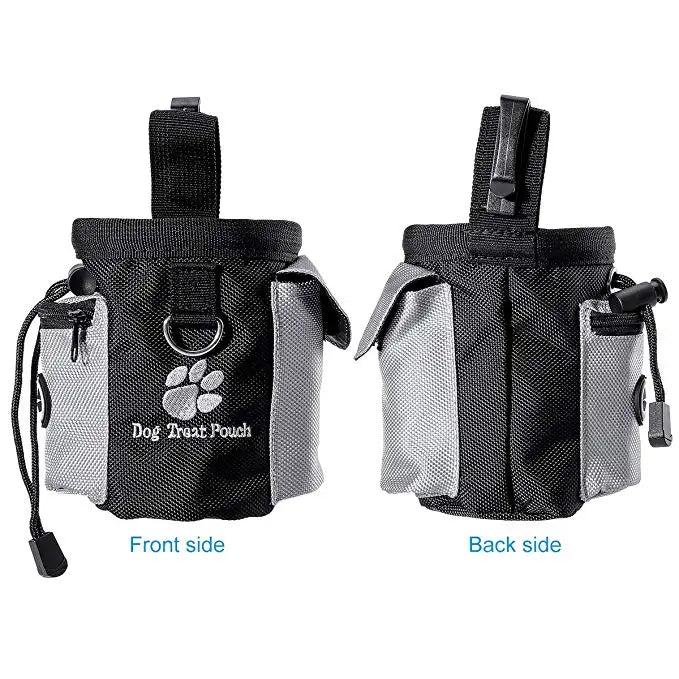 Portable Dog Treat Bag Pouch for Training Dog Snacks.
