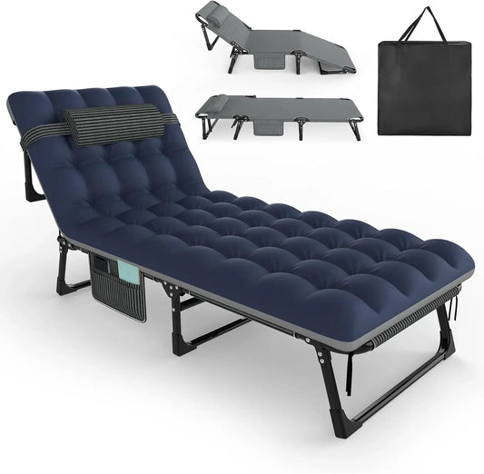 Adjustable 3-in-1 Folding Camping Cot Bed
