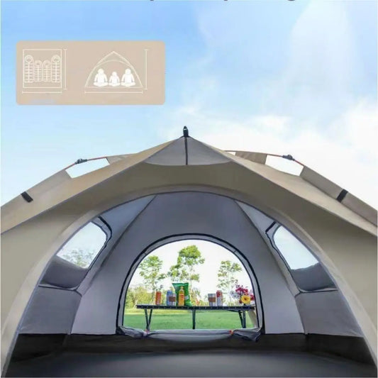 Automatic Quick Opening Camping Tent 3 to 4 Users