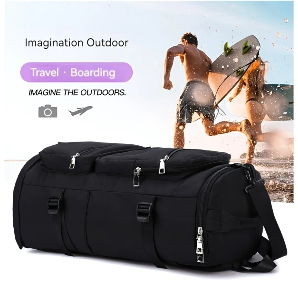 Large Capacity Waterproof Backpack Duffel Bag