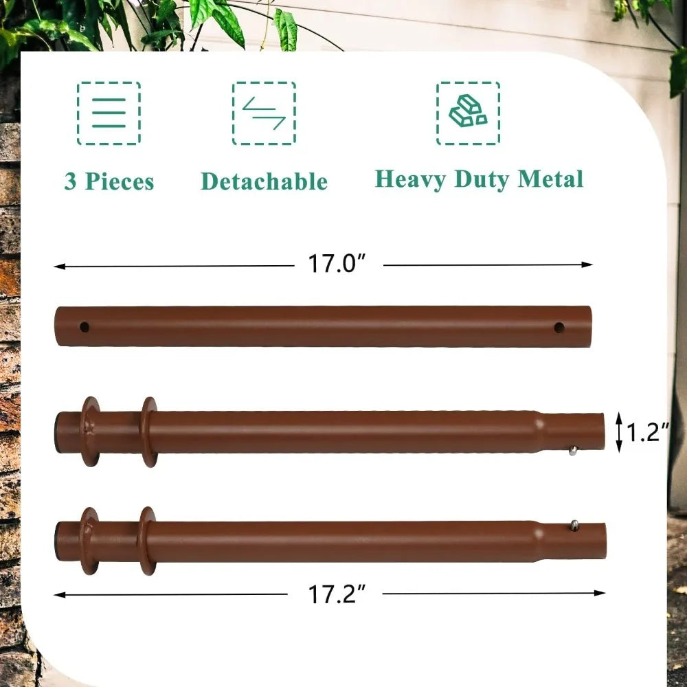 XL Hammock Chair with Detachable Steel Bar
