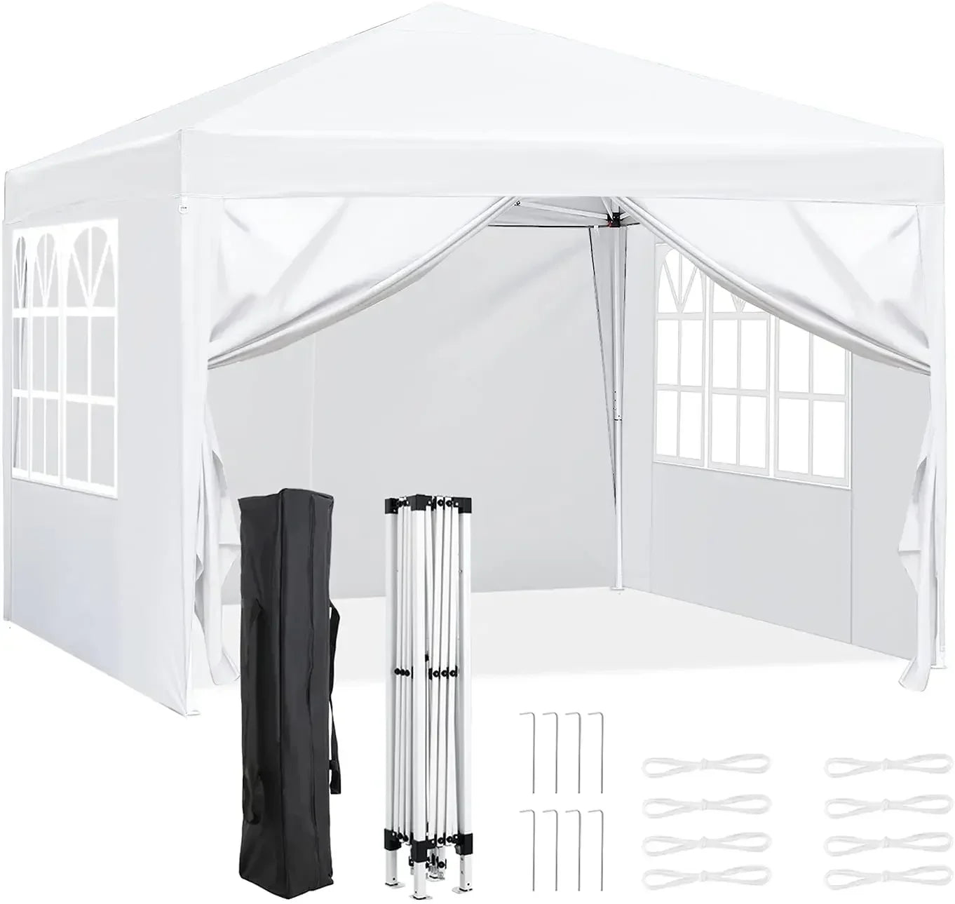 3x3m Sunshade Gazebo Portable Outdoor Rainproof Tent. See More