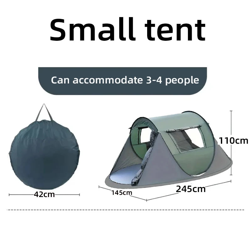 Automatic Pop Up Camping Tent for 4 to 6 People