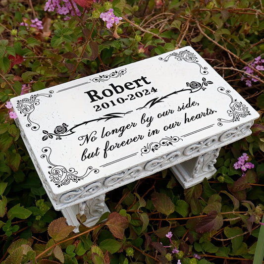 Custom Engraved Memorial Bench - for Loved Ones or Pets.