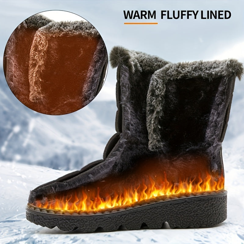 Women's Comfortable, Warm, and Water-Resistant Winter Boots
