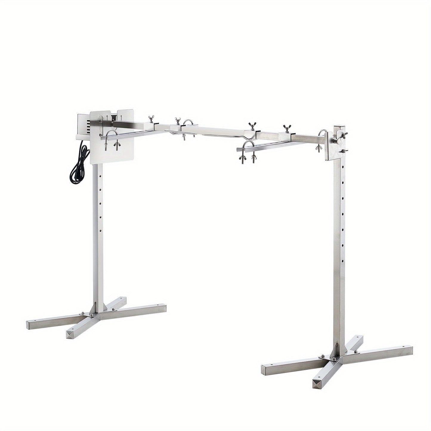 Electric BBQ Stainless Steel Rotisserie Grill Kit.