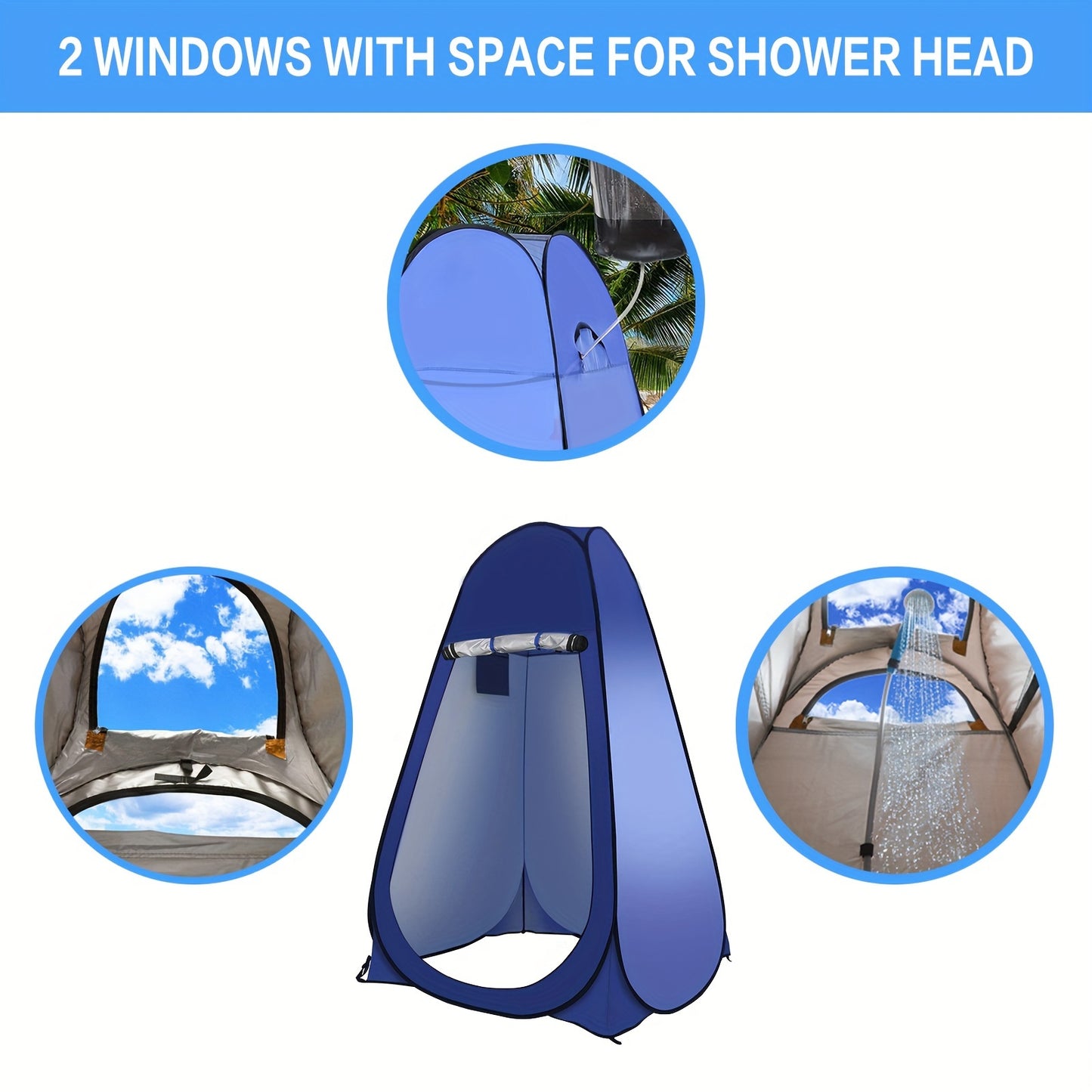 Pop Up Privacy Tent Portable Shower Tent & More.