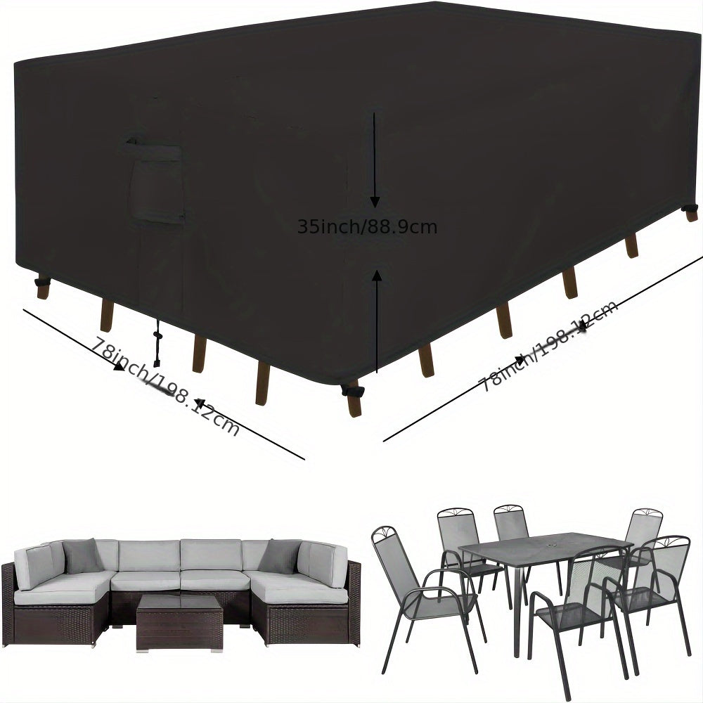 Heavy Duty Outdoor Furniture Covered Waterproof,