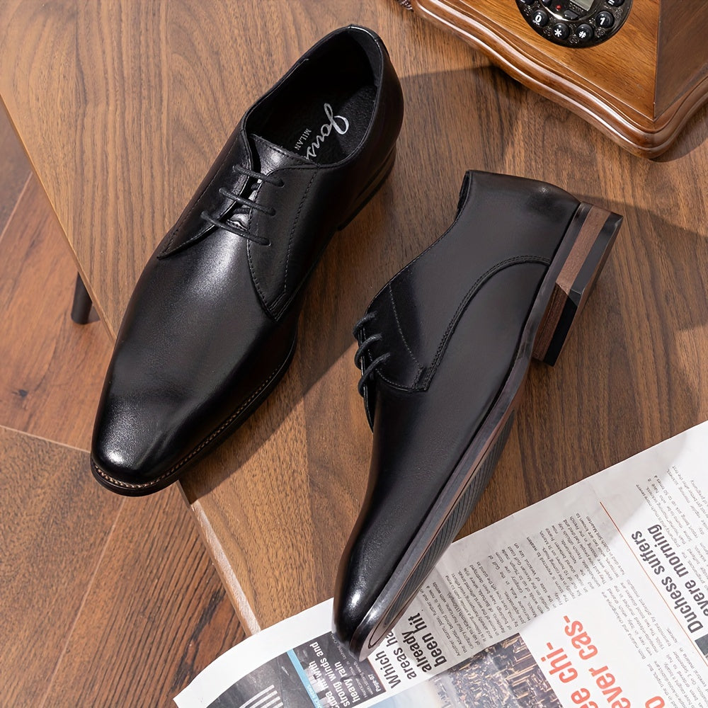 Men's Oxford Shoes, Non Slip Sole Lace Up Formal Shoes.