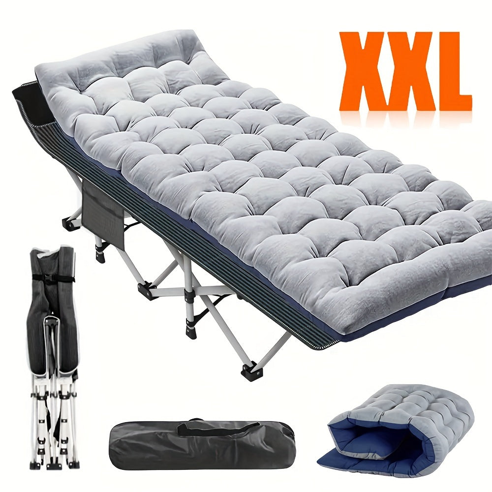 75in Foldable Sleeping Bed Double-Sided Mattress,