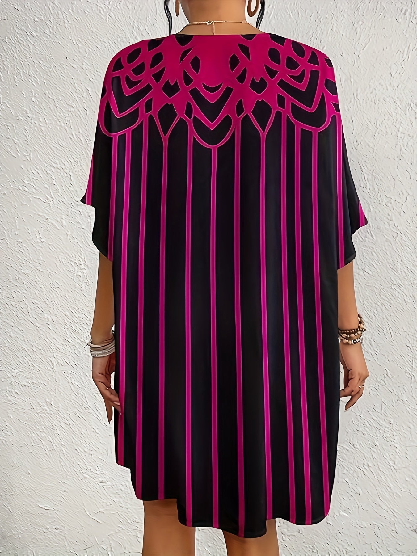 Women's Kimono Cardigan Open Front Bathing Suit Cover Up