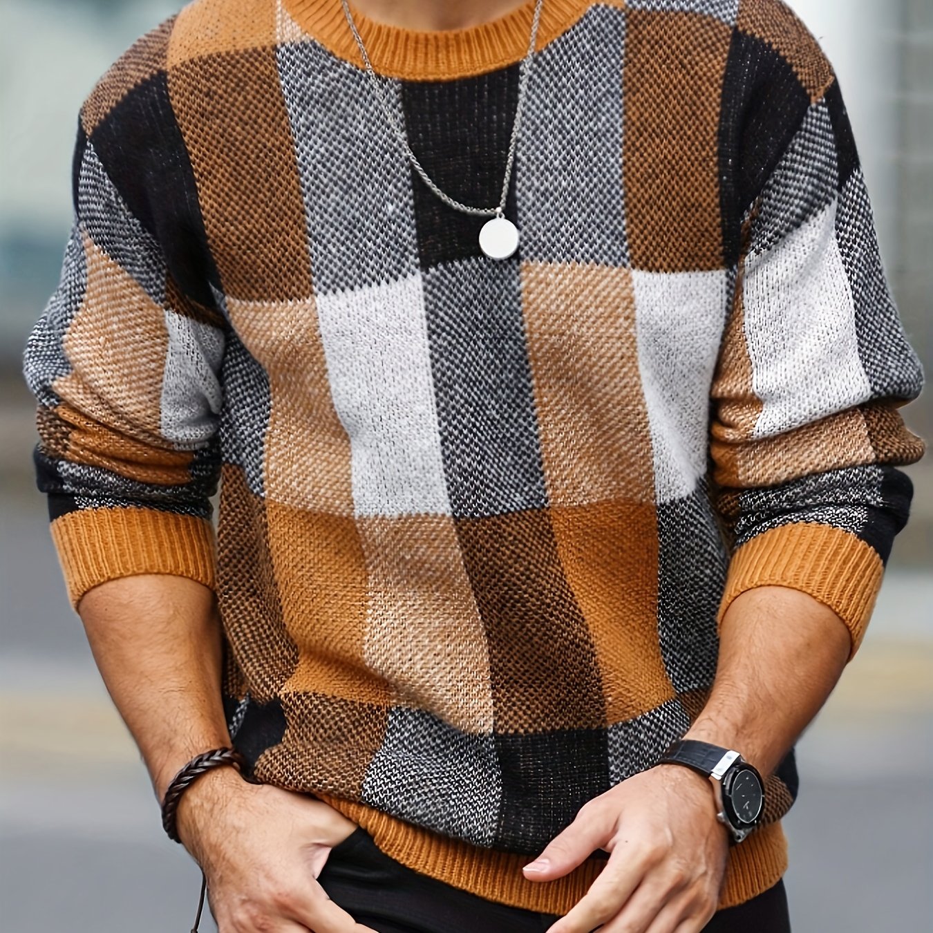 Men's Casual Sports Sweater