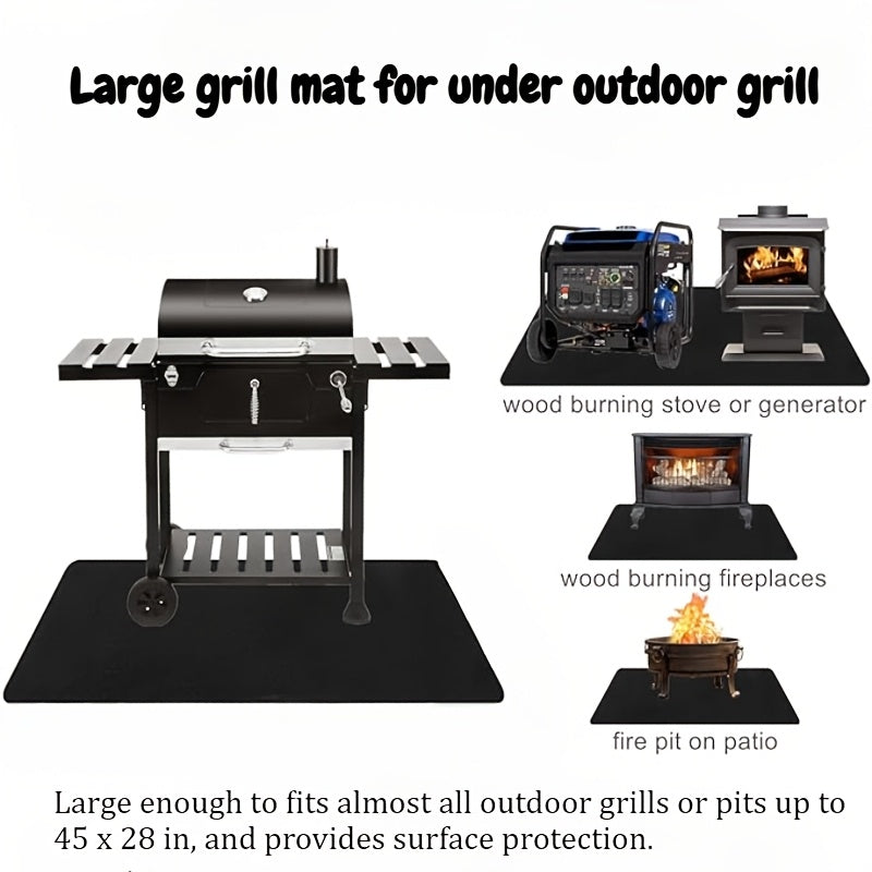 Extra Large Fireproof BBQ Grill Mat Heat Resistant up to 1094°F Read More