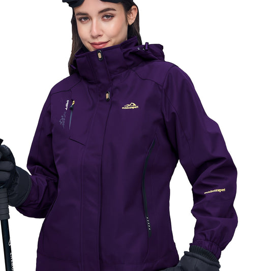 Women’s 3-in-1 Ski Jacket with Detachable Fleece Liner