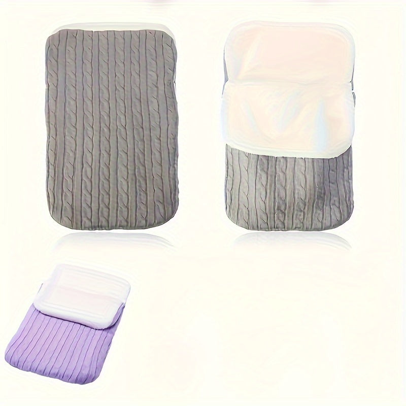 Baby's Fleece Sleeping Bag, Thick Knitted, Warm