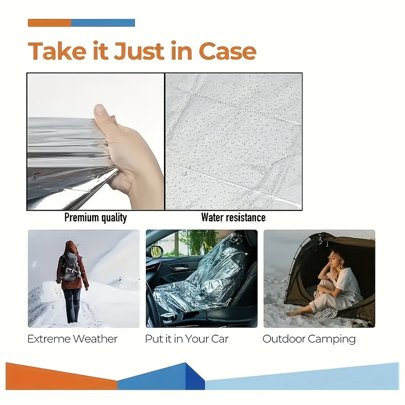 20pcs Emergency Survival Blankets