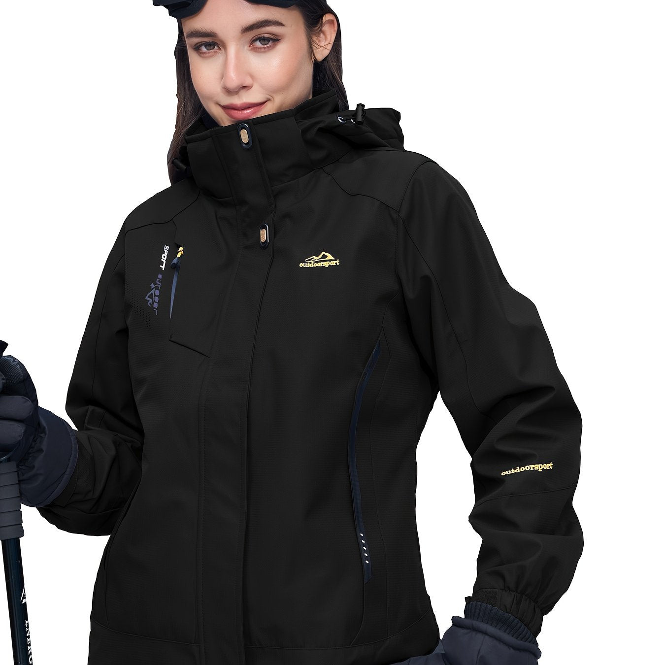 Women’s 3-in-1 Ski Jacket with Detachable Fleece Liner
