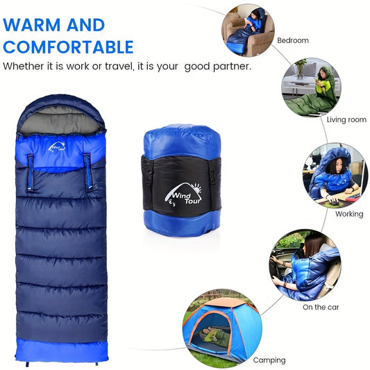 Kid's Sleeping Bag Wearable Hoodie.