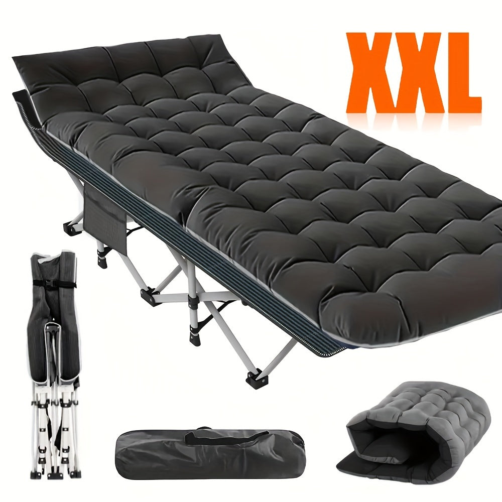 75in Foldable Sleeping Bed Double-Sided Mattress,
