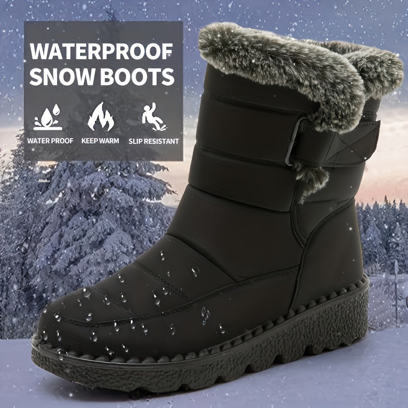 Women's Comfortable, Warm, and Water-Resistant Winter Boots