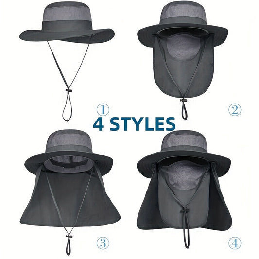3Pcs UPF 50+ Sun Protection And Neck Flap,