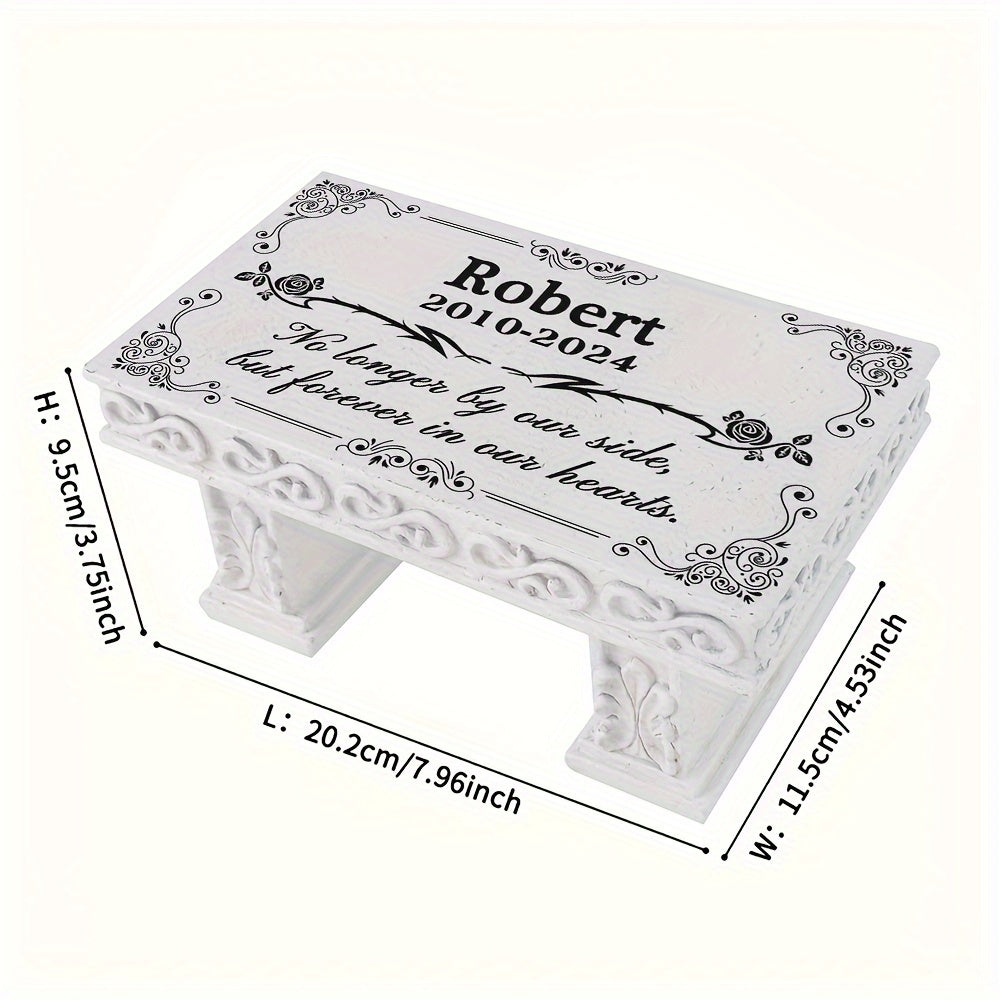 Custom Engraved Memorial Bench - for Loved Ones or Pets.