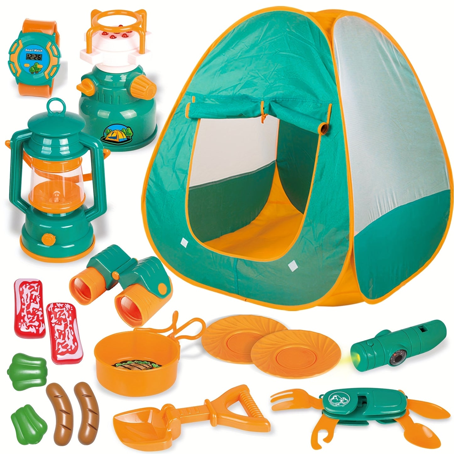 Pop-Up Play Tent For Kids: Camping Toys