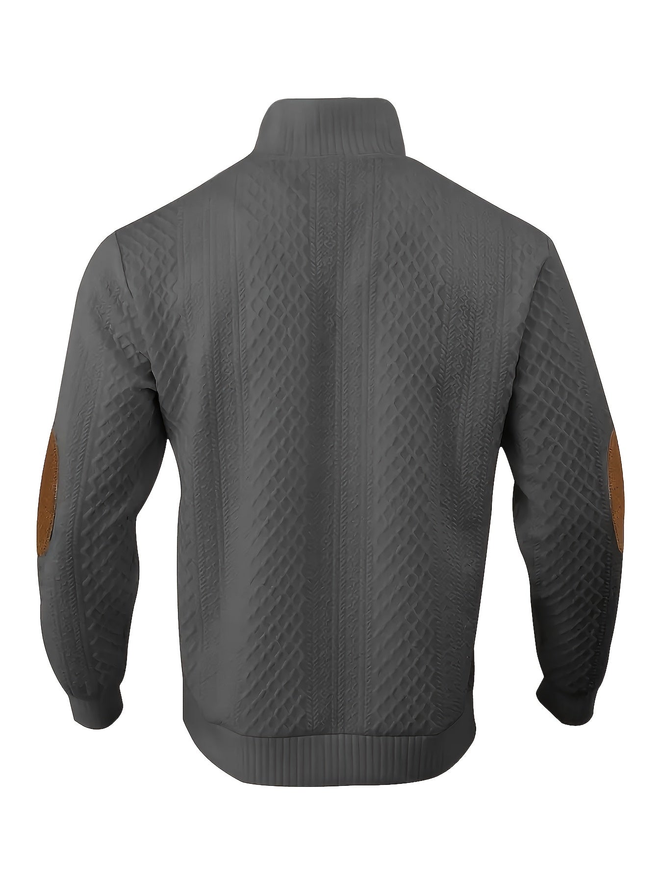 Men's Warm Shirt Soft Beige Knit,