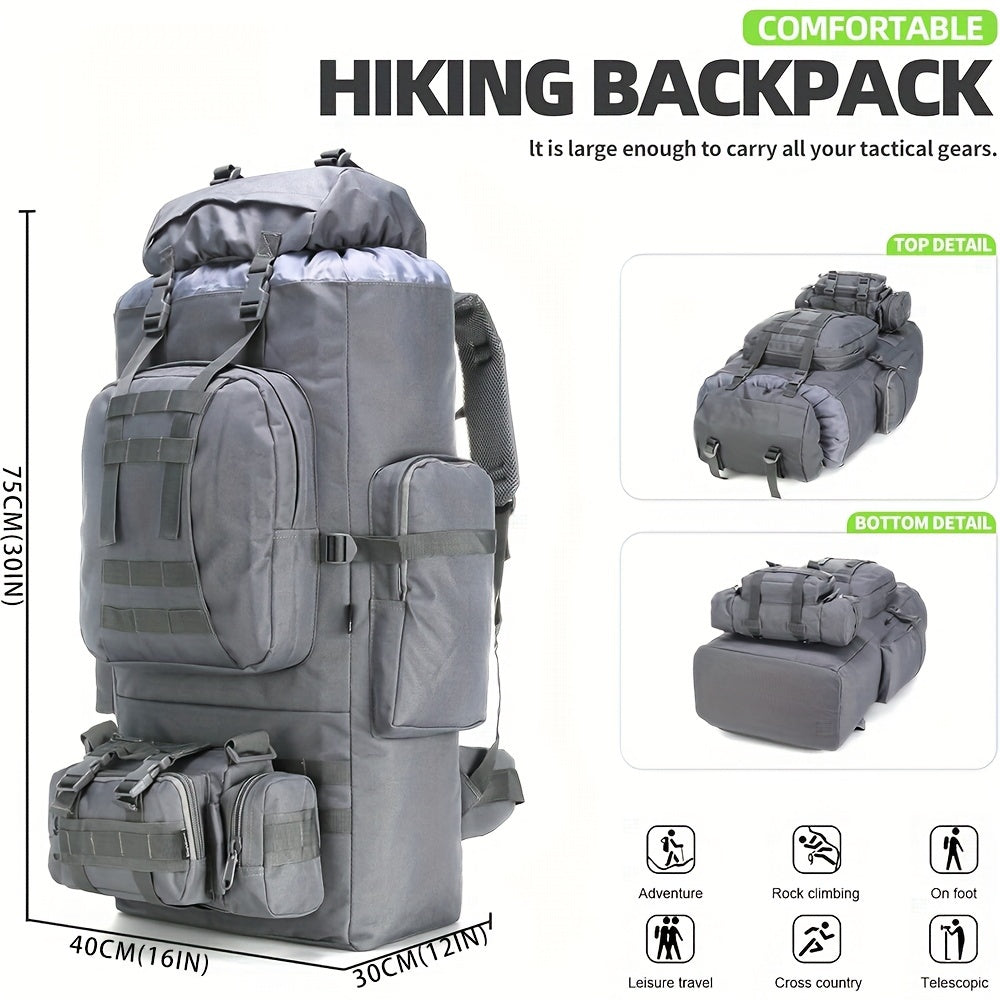 Military Style Camping Backpack 26.42gal