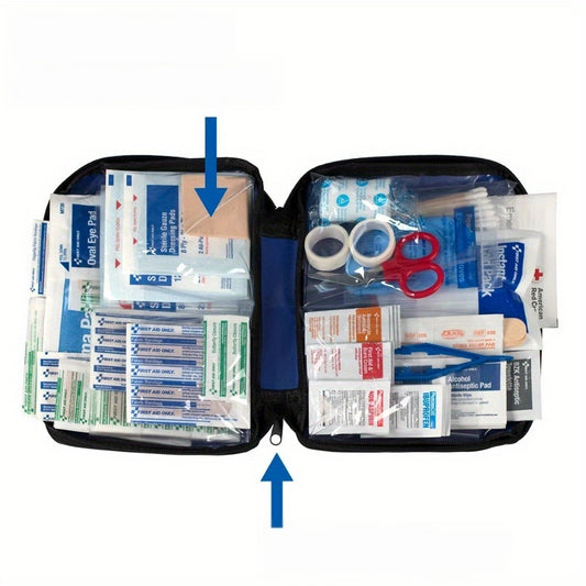 260pcs Emergency First Aid Kit - Home, Office, and Travel.