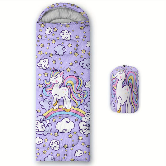 Kid's Lightweight Unicorn Sleeping Bag,