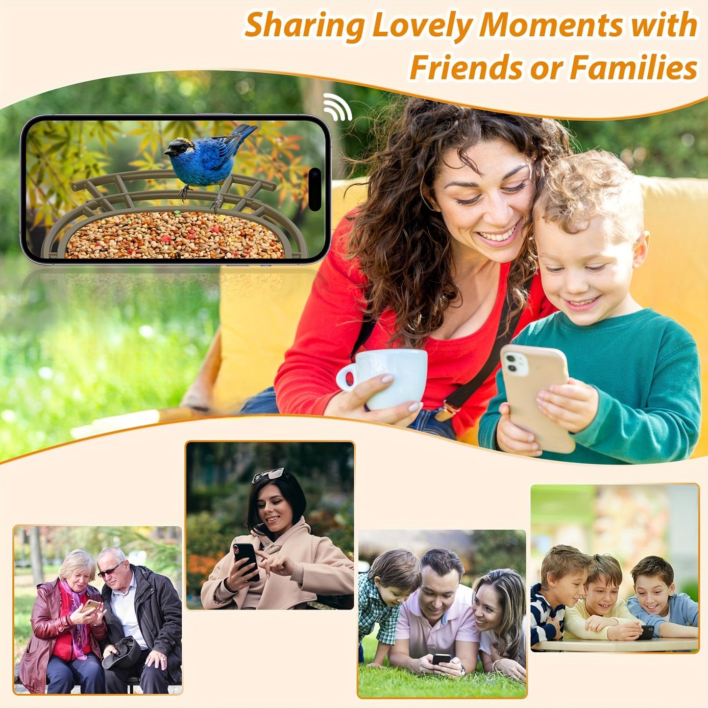 1080P Intelligent Bird Feeder Camera - Read More.