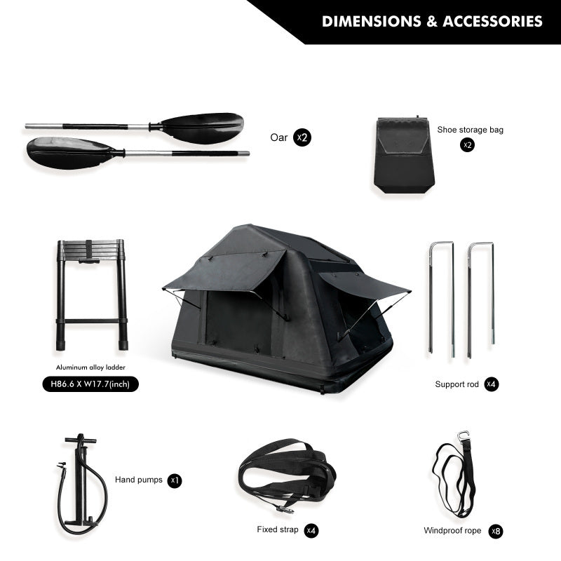 1pc Portable Amphibious Inflatable Tent, Read More