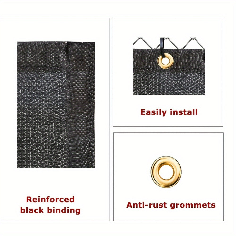 8' X 50' Fence Privacy Screen - Heavy Duty 170 GSM Fencing Mesh.