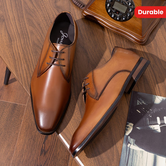 Men's Oxford Shoes, Non Slip Sole Lace Up Formal Shoes.
