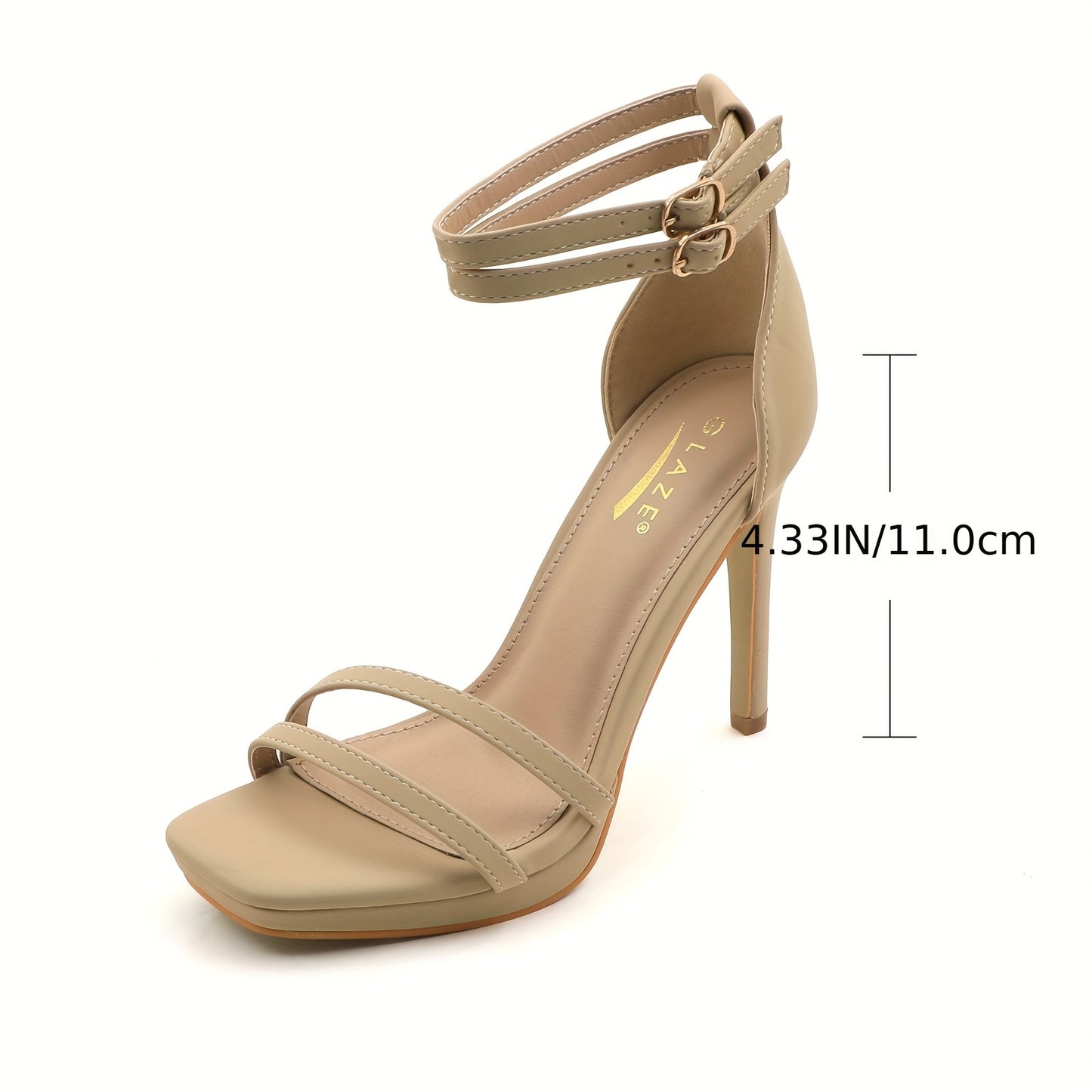 Women's Strappy Stiletto Heeled Sandals