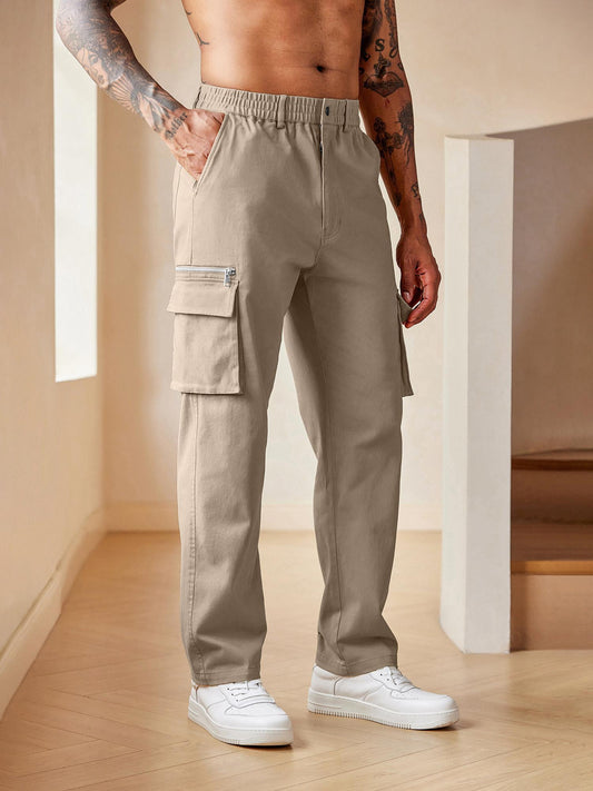 Big & Tall Men's Casual Cargo Pants Relaxed Fit Read More.