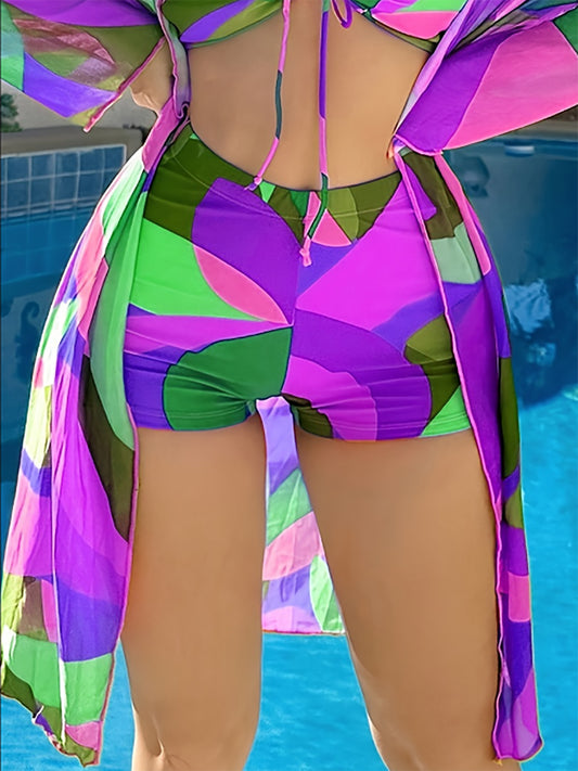 Women’s Three Piece Swimsuit Set