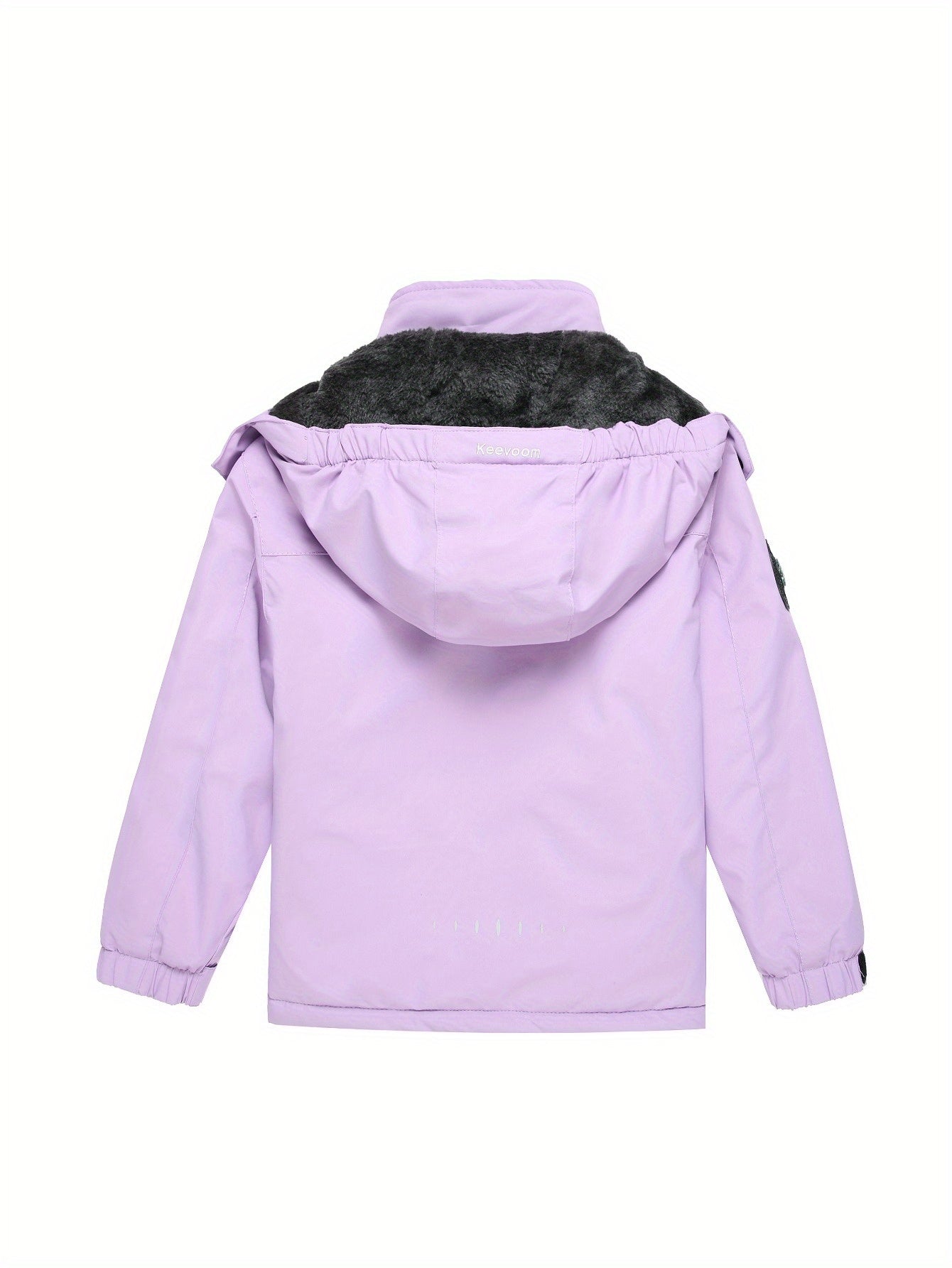 Girl's Waterproof Winter Warm Fleece Lined Jackets for Kids