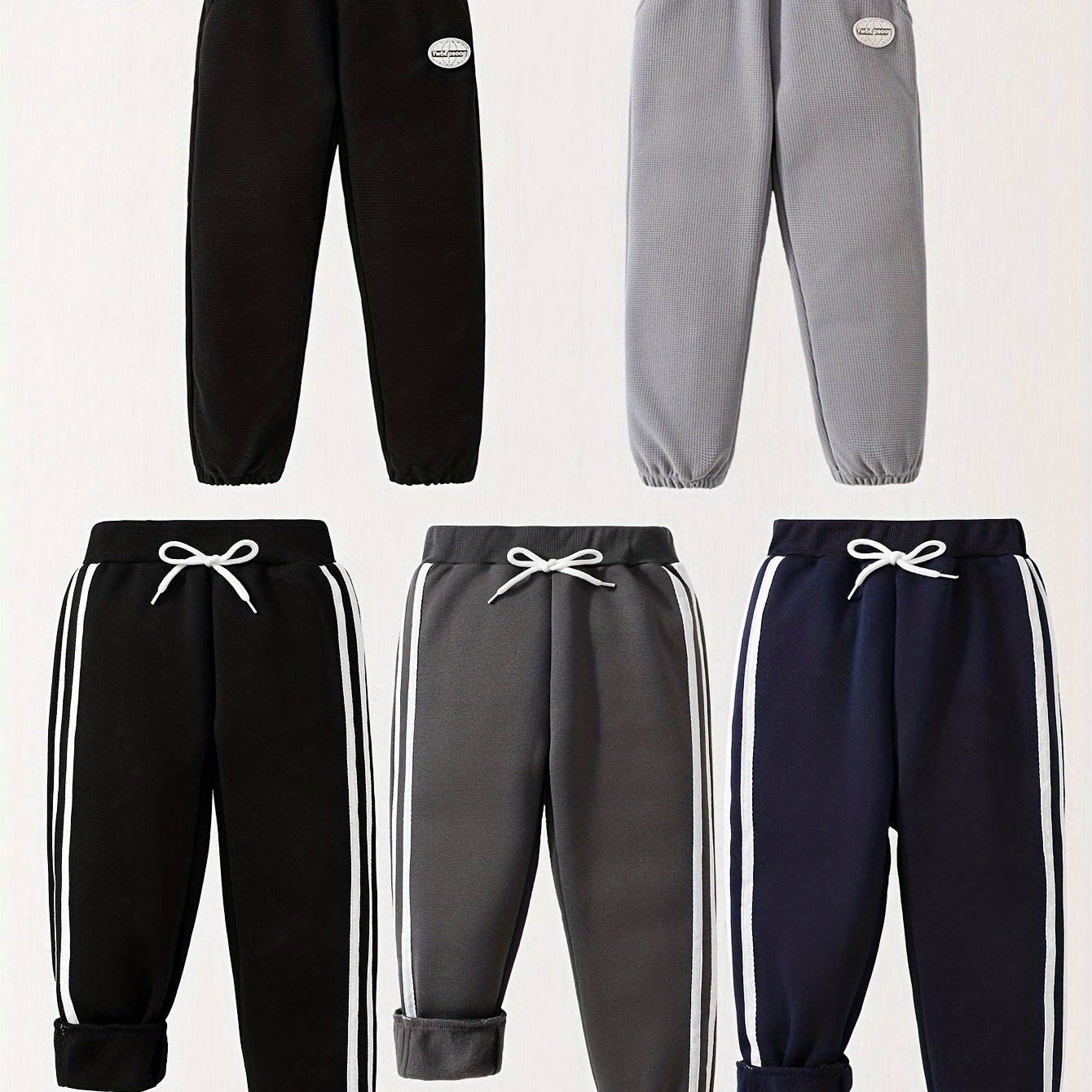 5pcs-the New Boys' Fashion Casual Pants.