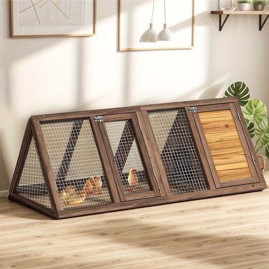 Triangle Chicken Coop - Outdoor/Indoor Use
