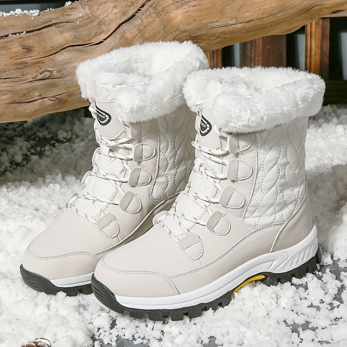 Women's Outdoor Winter Boots, Warm Non-slip Boots