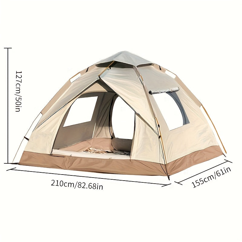 Automatic Pop Up Camping Tent 1-6-Person