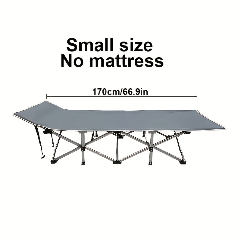 Only Outdoor 720 Lbs. Portable Folding Camping Bed with Comfortable Mattress And Pillows