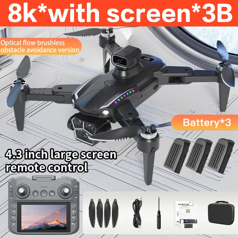 S12 Drone 8K Professional GPS HD Camera Drones 5G WIFI Brushless Motor and more