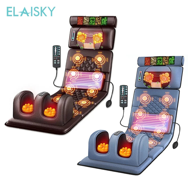 Electric Heated Massage Mattress with Infrared Therapy